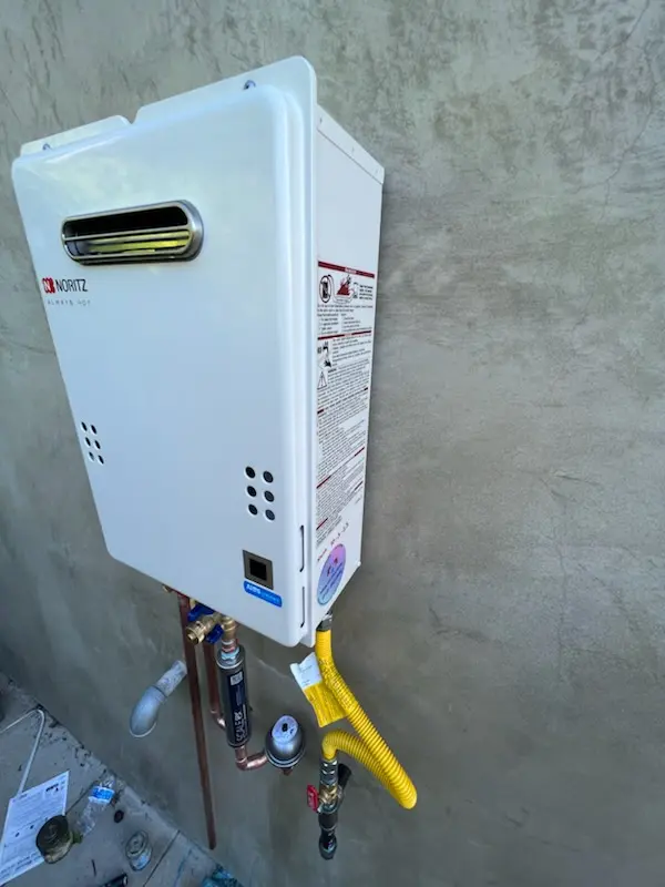 Tankless water heater installation for Filbert-Winesap homes